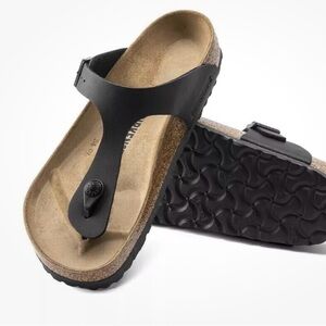 Birkenstock gladiators never-worn size 40  GIZEH BS BLACK 0043691 REGULAR FIT